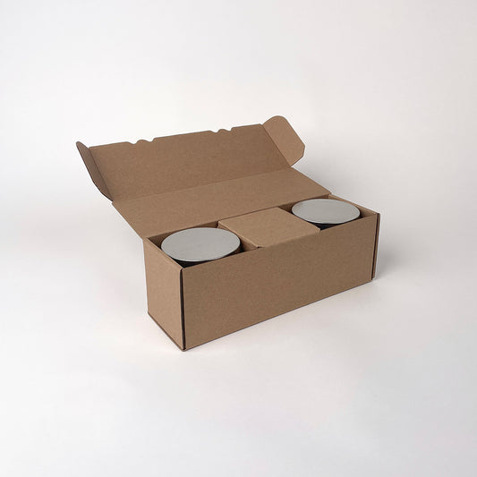 CandleScience 10 oz Cross Hatch Rocks Tumbler Jar 3-Pack Retail Box for candles unboxing 1