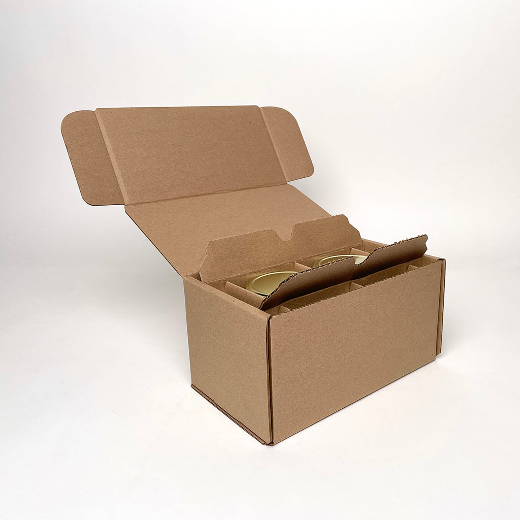 CandleScience 16 oz Salsa Jar 2-Pack Shipping Box for Candles unboxing 3