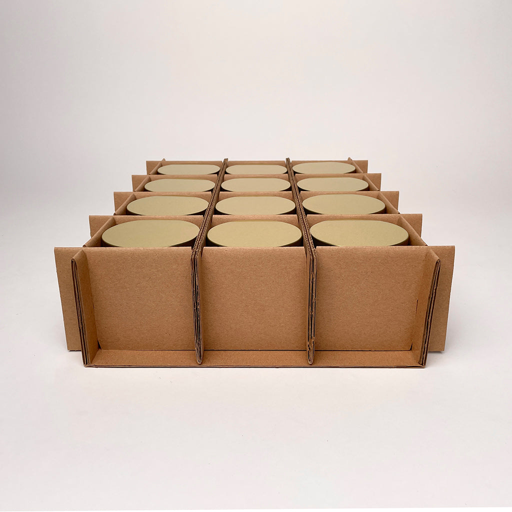 CandleScience Astra Tumbler 12-Pack Shipping Box for candles assembly 3