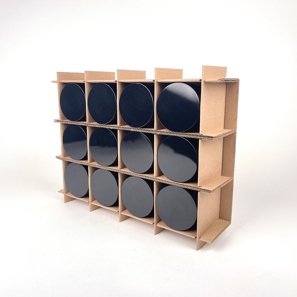 CandleScience Bubble Tumbler 12-Pack Shipping box for bulk candle shipping assembly 3