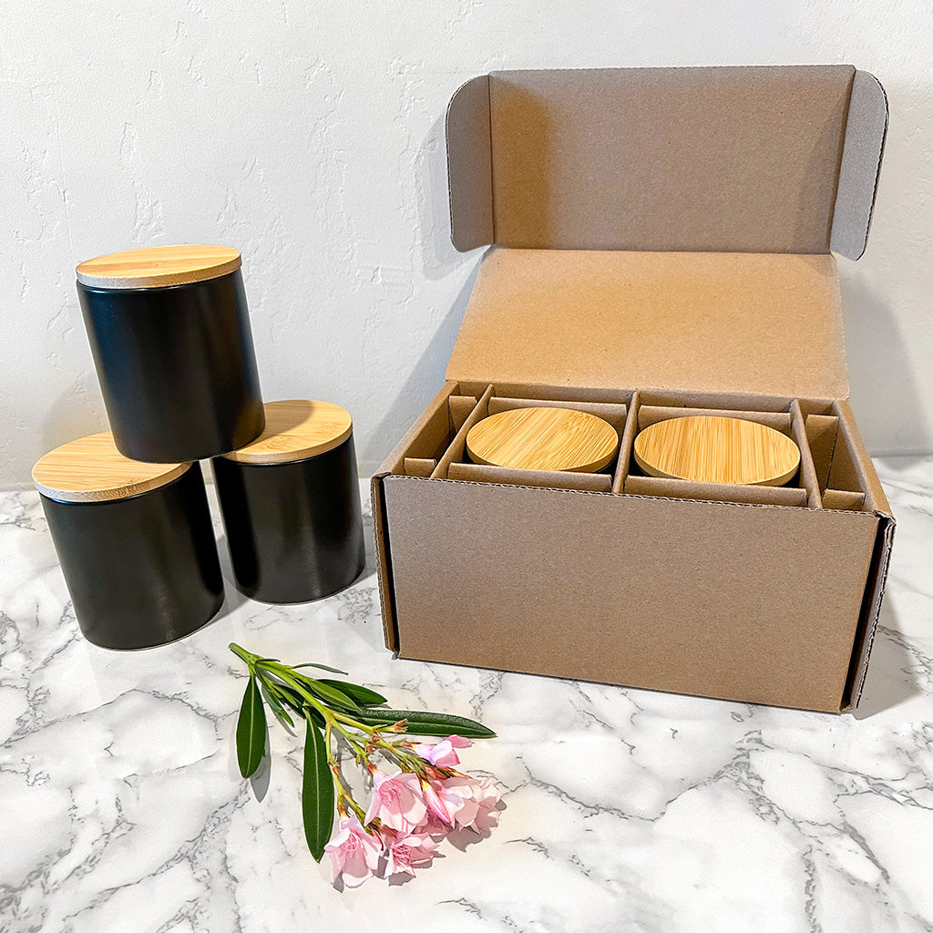 CandleScience Modern Ceramic Tumbler 2-Pack Shipping Box