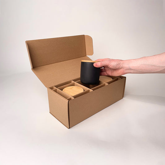 CandleScience Nordic Ceramic Tumbler 3-Pack Shipping Box for candles unboxing