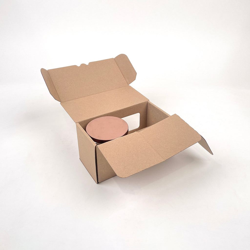 CandleScience Straight Sided Tumbler 2-Pack Retail box for candles unboxing 2