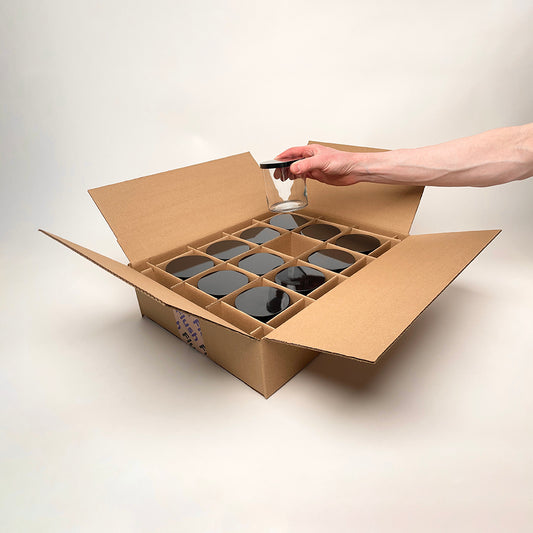 CandleScience Studio Tumbler 12-Pack Shipping Box for candles unboxing