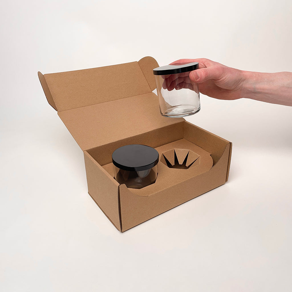 CandleScience Studio Tumbler 2-Pack Shipping Box for candles unboxing