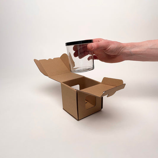 CandleScience Studio Tumbler Retail Box for candles unboxing 5