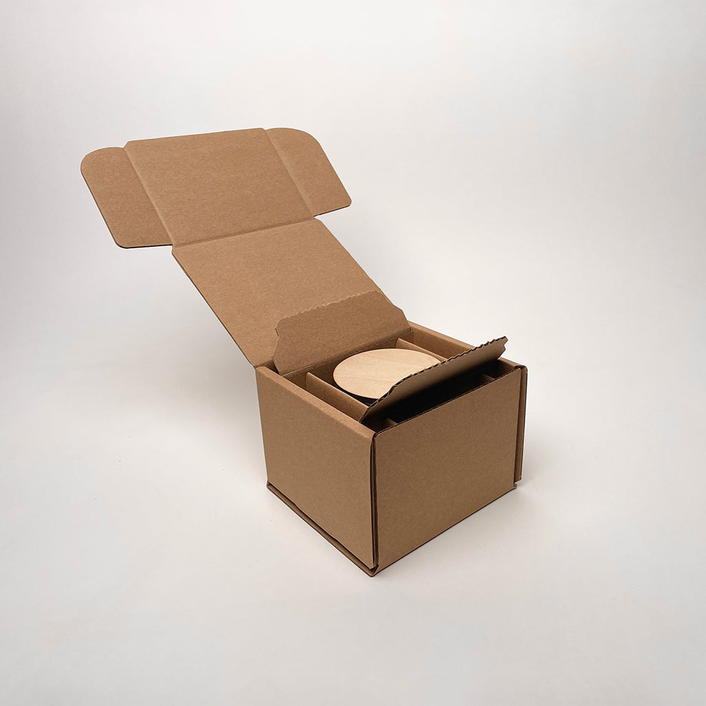 Duleria Candle Supply 12 oz Serafina Shipping Box for candles unboxing 2