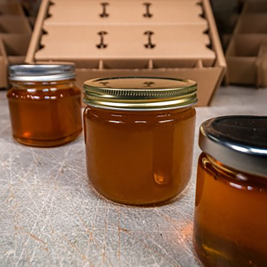 Shipping Boxes for Honey available for purchase from Flush Packaging