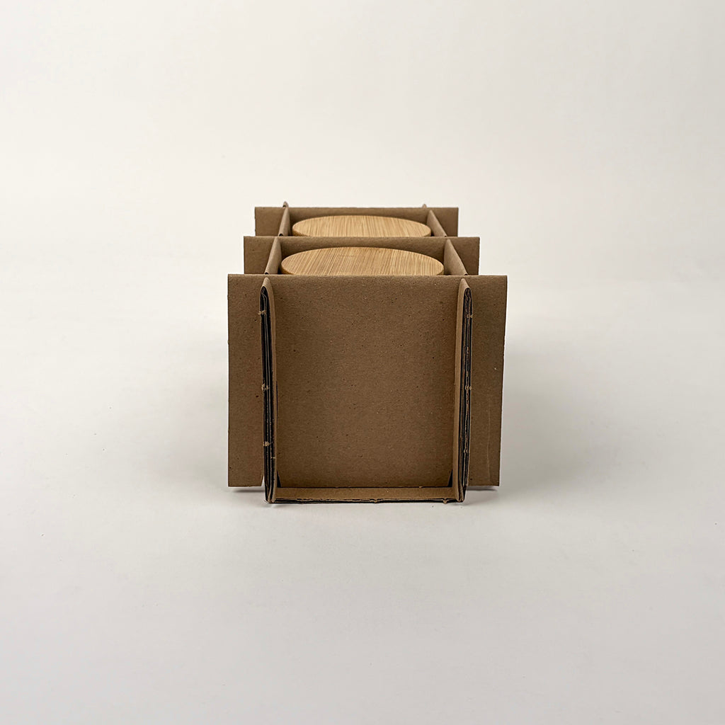 Jar Store 14.5 oz Studio Candle Jar 2-Pack Shipping Box assembly 2