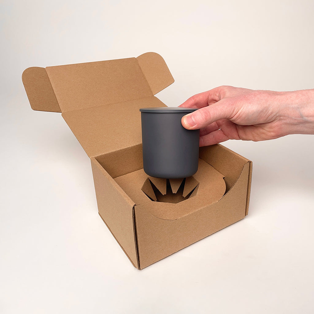 8 oz Makesy Aura Tumbler Jar Shipping Box for candles unboxing