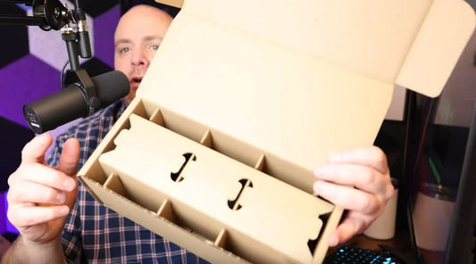 Review of Flush Packaging Shipping Boxes for Candles by Jeff Standley of Standley Handcrafted