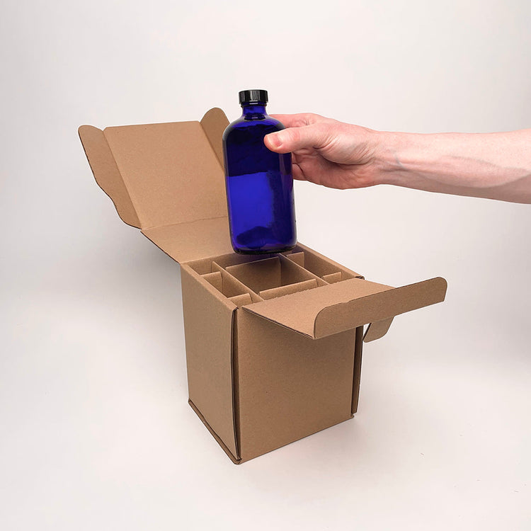 Jar Store 16 oz Boston Round Bottle Packaging