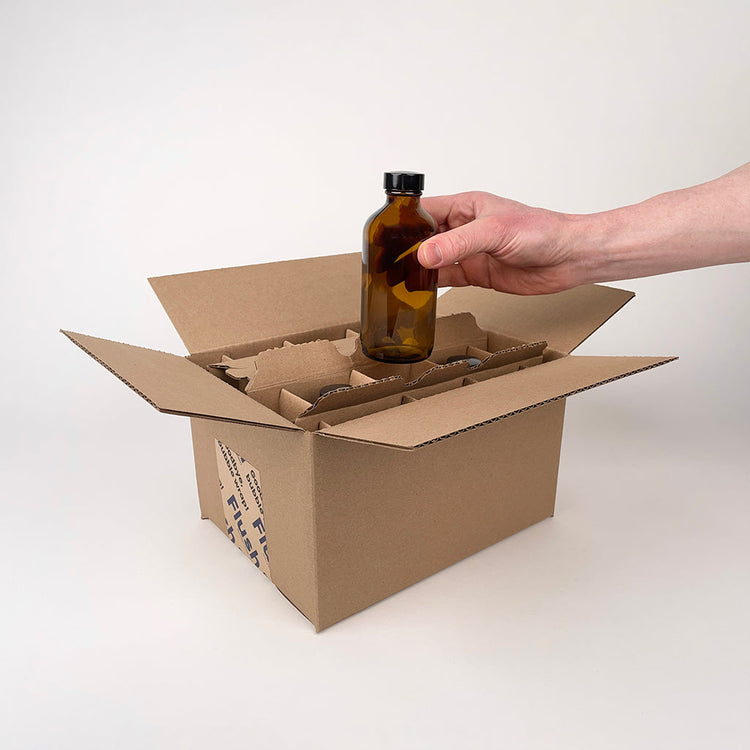 Jar Store 8 oz Boston Round Bottle Packaging
