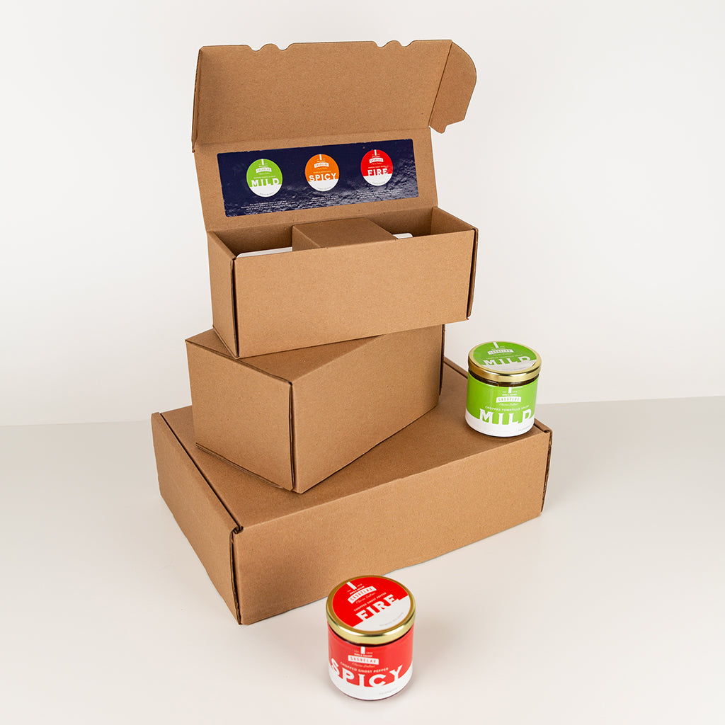 Sauce & Salsa Shipping Boxes