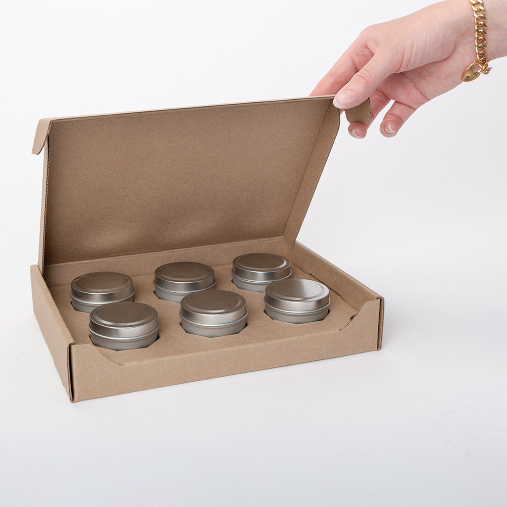 CandleScience 2 oz Candle Tin Packaging