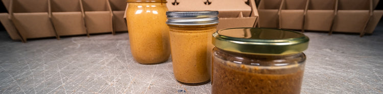 Nut Butter Shipping Boxes from Flush Packaging