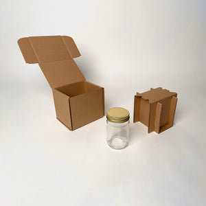 CandleScience 12 oz Canning Jar Shipping Box available from Flush Packaging