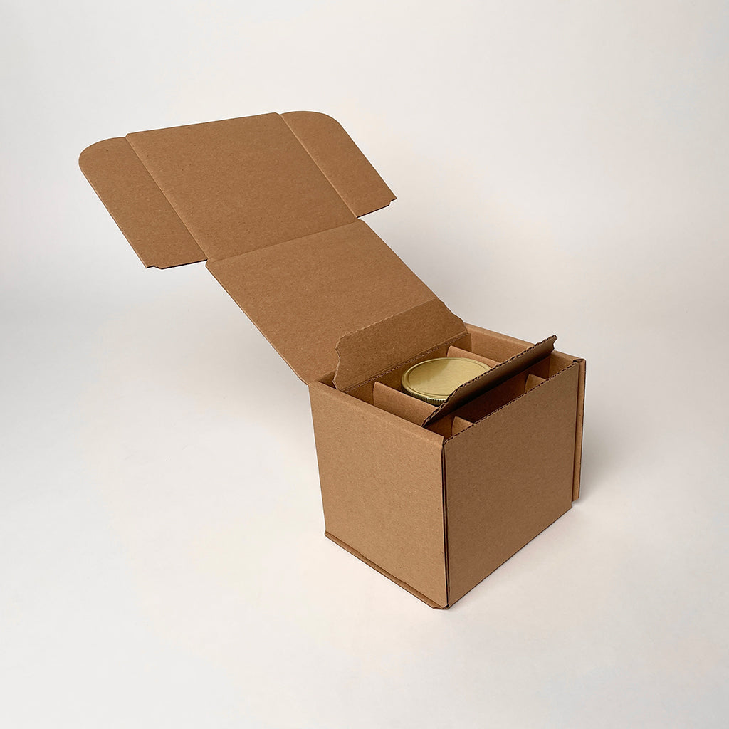 CandleScience 12 oz Canning Jar Shipping Box EcoFriendly Boxes