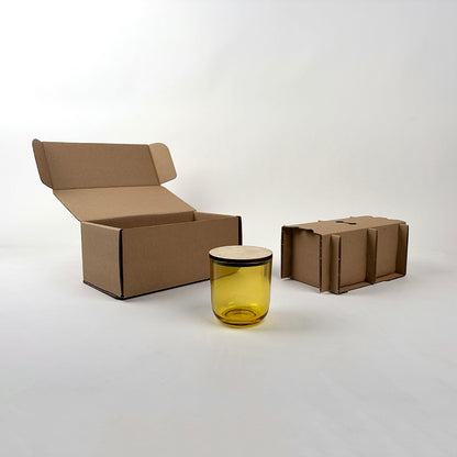 12 oz Serafina 2-Pack Shipping Box available from Flush Packaging