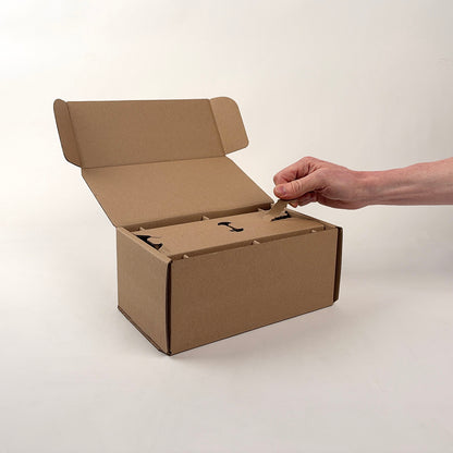 12 oz Serafina 2-Pack Shipping Box unboxing 1