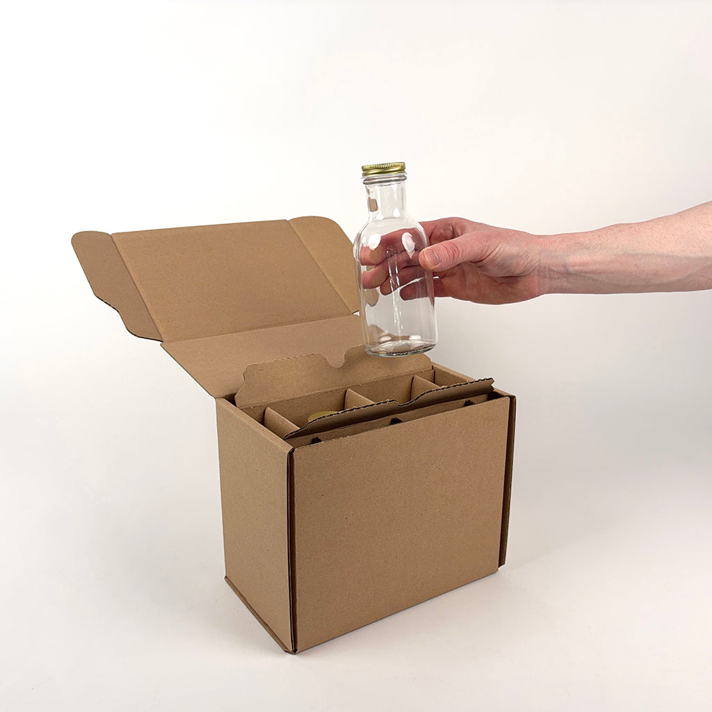 12 oz Stout Bottle 2-Pack Shipping Box unboxing 2