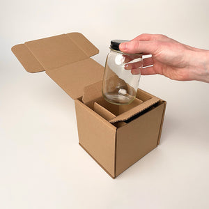 16 oz Canning Jar Shipping Box unboxing 4