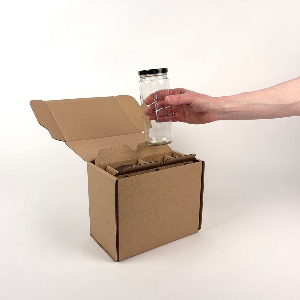 16 oz Paragon Jar 2-Pack Shipping Box unboxing 2