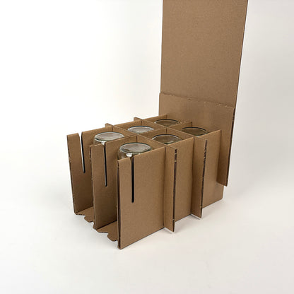 16 oz Paragon Jar 6-Pack Shipping Insert assembly 1