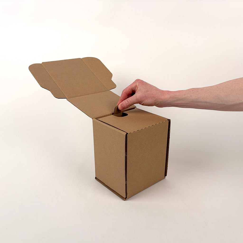 16 oz Paragon Jar Shipping Box unboxing 1