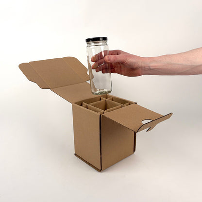 16 oz Paragon Jar Shipping Box unboxing 2