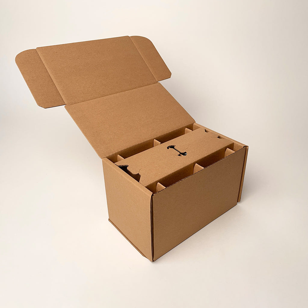 16 oz Pint Ball Regular Mouth Mason Jar 2-Pack Shipping Box unboxing 1