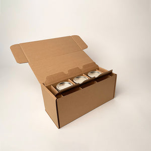 16 oz Pint Ball Regular Mouth Mason Jar 3-Pack Shipping Box unboxing 3