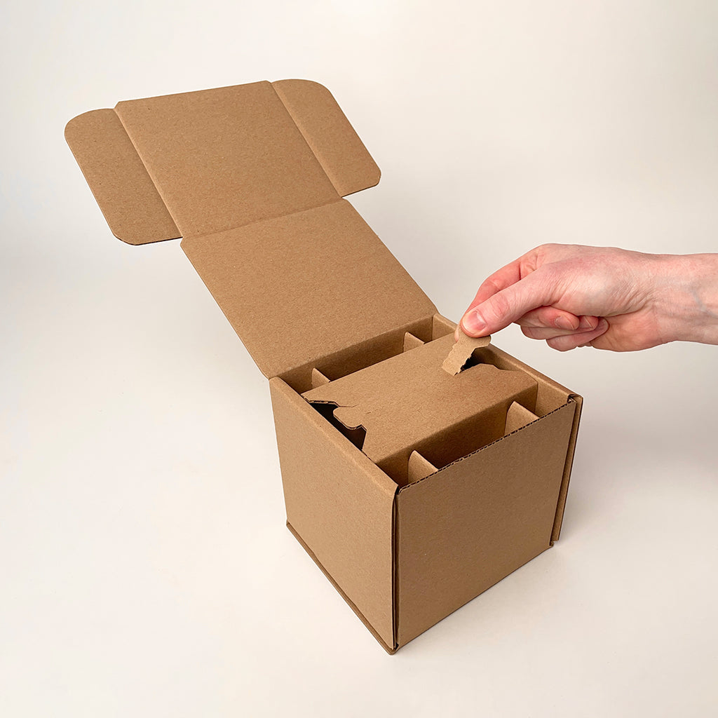 16 oz Pint Ball Regular Mouth Mason Jar Shipping Box unboxing 2