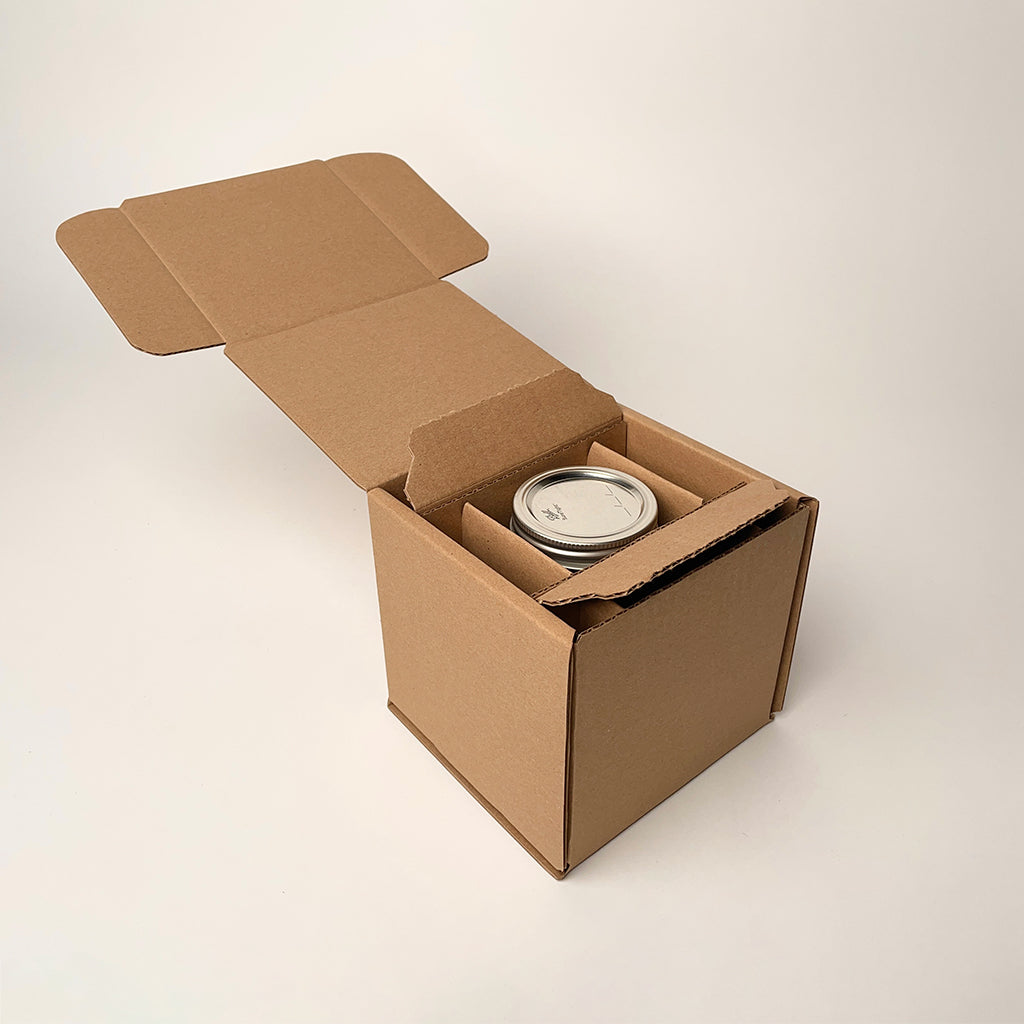 16 oz Pint Ball Regular Mouth Mason Jar Shipping Box unboxing 3