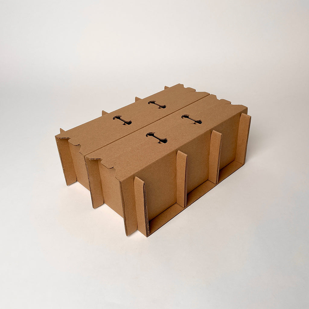 16 oz Salsa Jar 6-Pack Shipping Box assembly 4