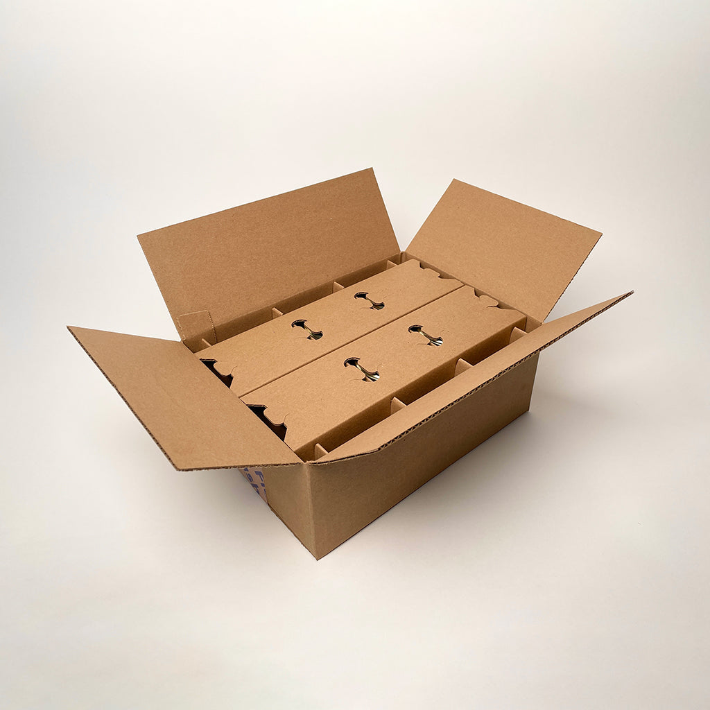 16 oz Salsa Jar 6-Pack Shipping Box unboxing 1