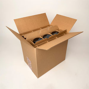 16 oz Square Mason Jar 12-Pack Shipping Box unboxing 3