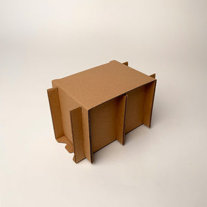 16 oz Square Mason Jar 2-Pack Shipping Box assembly 5