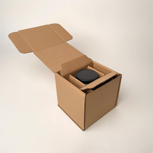 16 oz Square Mason Jar Shipping Box unboxing 3
