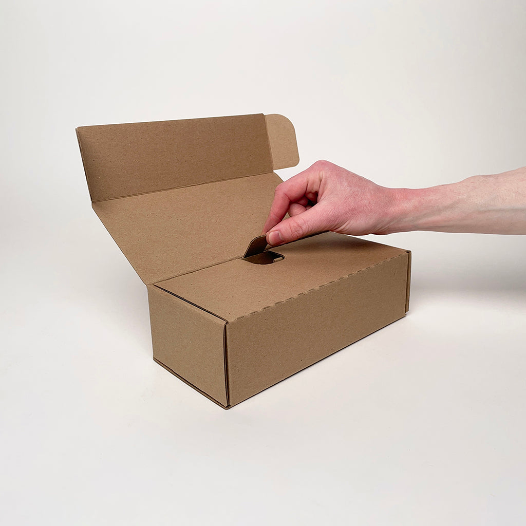 3-Pack Shipping Box for candles made with Makesy 2.5 oz Aura Candle Vessels unboxing 1