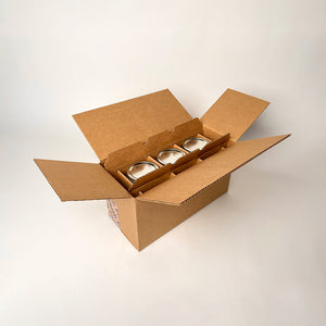 32 oz Quart Ball Wide Mouth Mason Jar 3-Pack Shipping Box unboxing 3