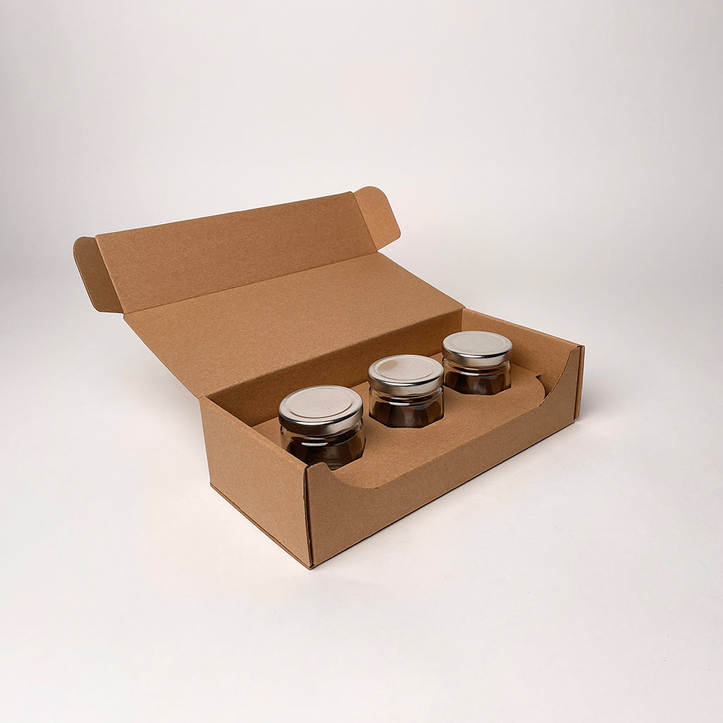 Eco-Friendly Glass Jar Shipping Boxes and Packaging