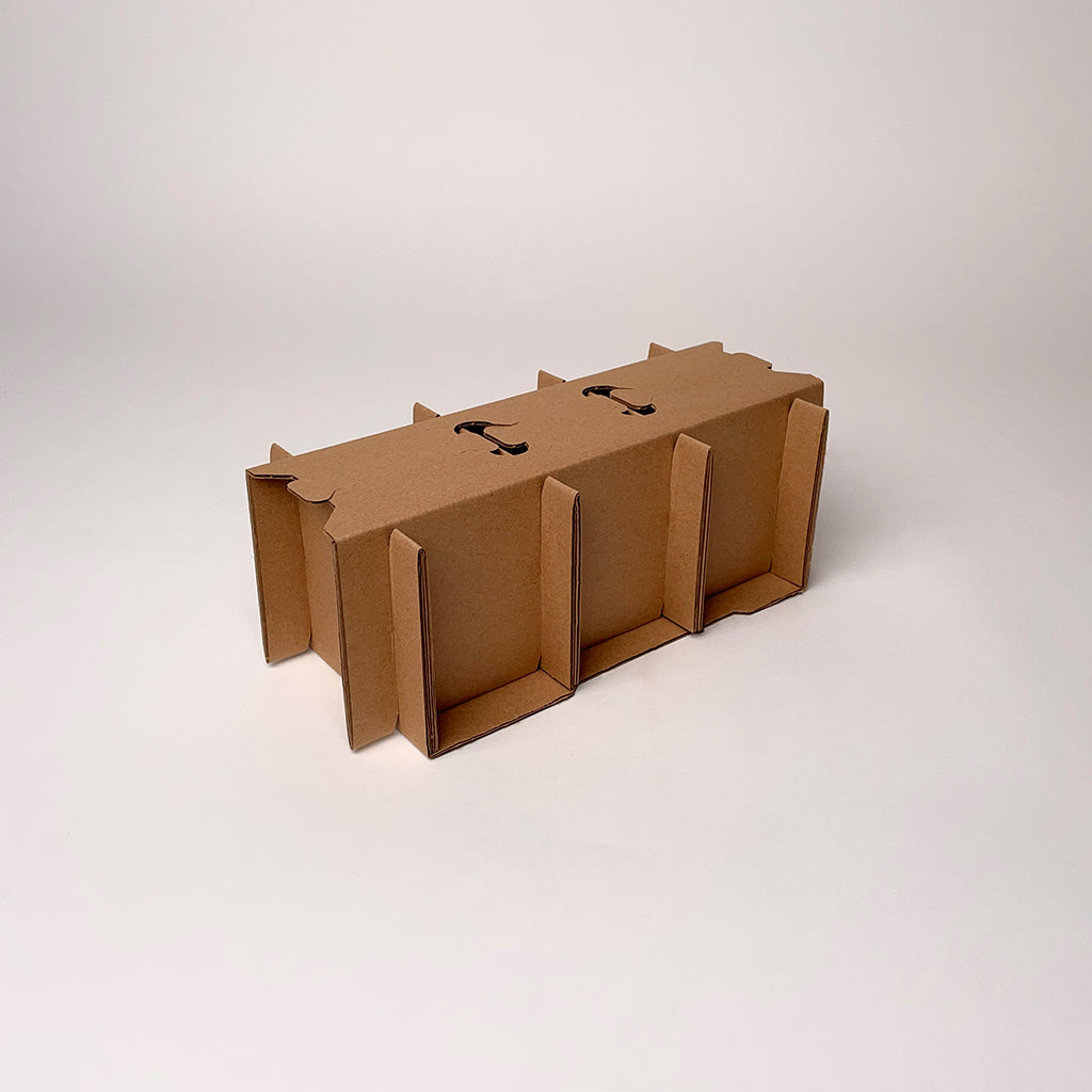8 oz Jelly Jar 3-Pack Shipping Box assembly 6