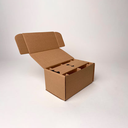 8 oz Straight Sided Jelly Jar 2-Pack Shipping Box unboxing 1