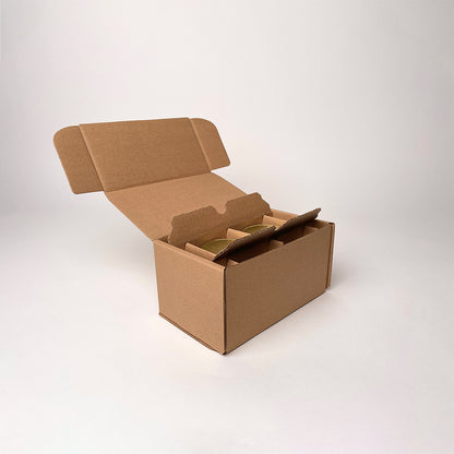 8 oz Straight Sided Jelly Jar 2-Pack Shipping Box unboxing 3