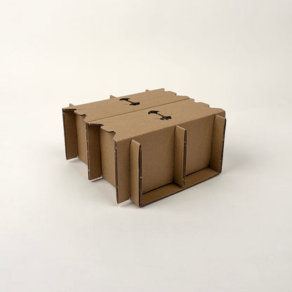 8 oz Straight Sided Jelly Jar 4-Pack Shipping Box assembly 3