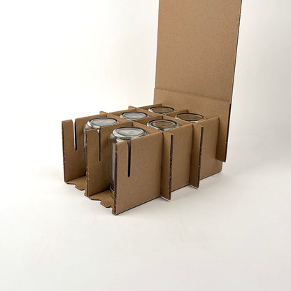 Anchor Hocking 16 oz Canning Jar 12-Pack Shipping Box assembly 1