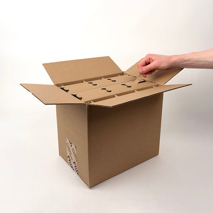 Anchor Hocking 16 oz Canning Jar 12-Pack Shipping Box unboxing 1