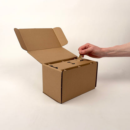 Anchor Hocking 16 oz Canning Jar 2-Pack Shipping Box unboxing 1