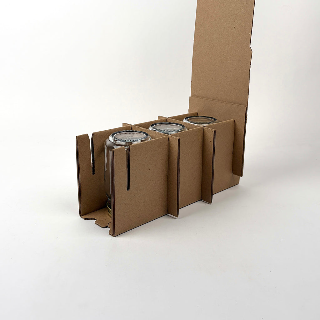 Anchor Hocking 16 oz Canning Jar 3-Pack Shipping Box assembly 1